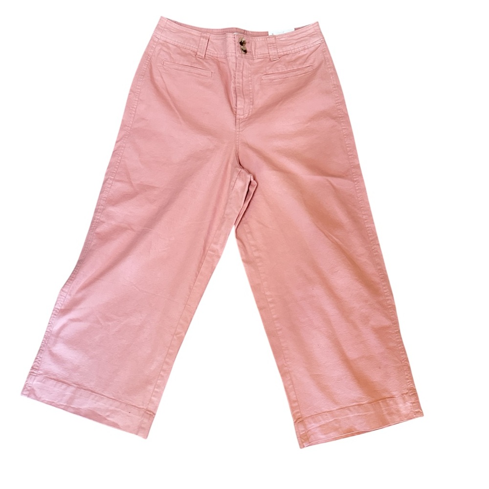 NWT A New Day Pink Wide Leg Crop Pants